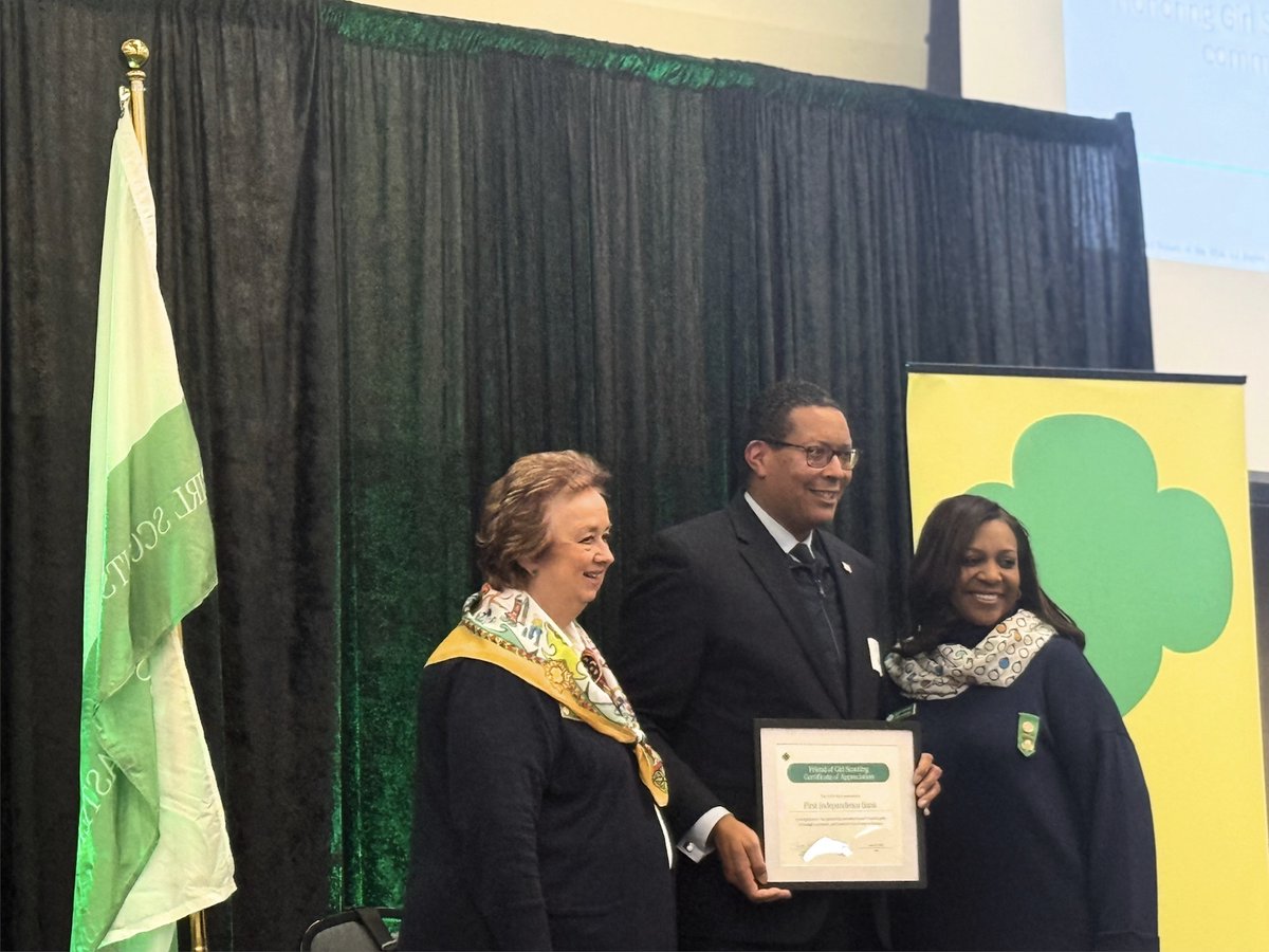 ficonnected's tweet image. ✨Great news to start May!✨

We are honored to have been recognized by @GSSEM this week at the 2026 Volunteer National Awards Ceremony as a Friend of Girl Scouting!

We are grateful to Girl Scouts of Southeastern Michigan for their continued #partnership &amp;amp; #impact!

#ficonnected