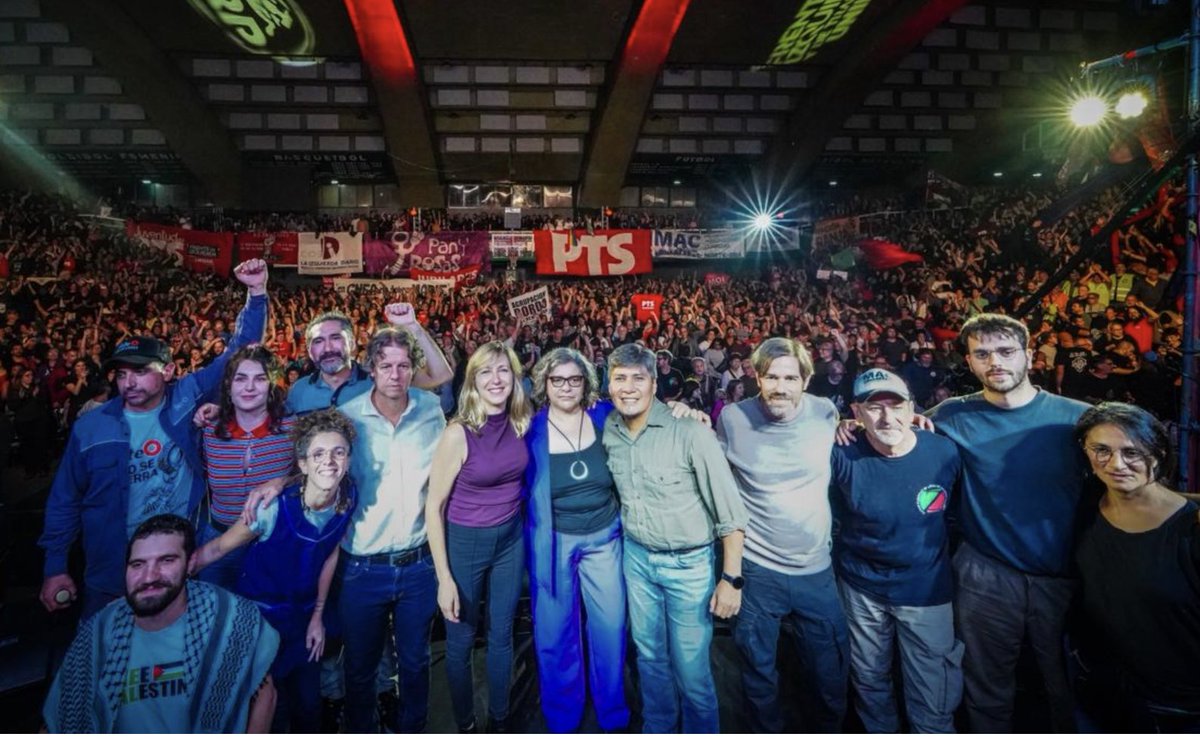 🗞️ El PTS colmó Ferro en el Día del Trabajador y Bregman llamó a construir “un gran partido de la nueva clase trabajadora”

El cierre estuvo a cargo de <a href="/myriambregman/">Myriam Bregman</a> quien convocó a la militancia a “organizar a miles y miles de simpatizantes de norte a sur del país, para