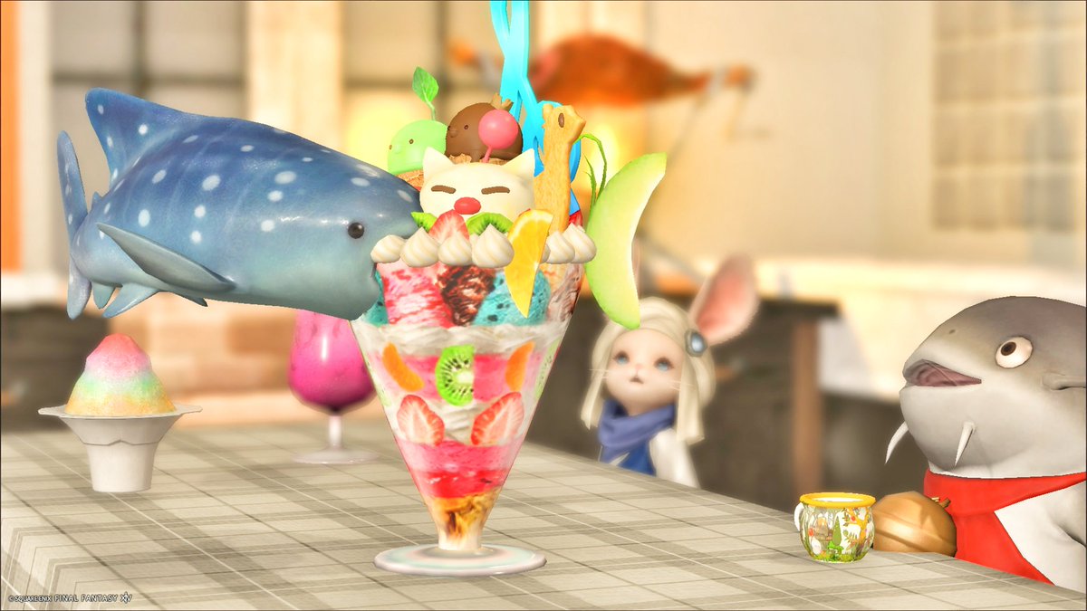 ff14_ridere's tweet image. 『すべてプランクトン』と言い張って何でも食べる🦈
大きいお口も小さいお口もかわいいね♡