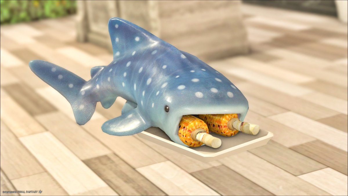 ff14_ridere's tweet image. 『すべてプランクトン』と言い張って何でも食べる🦈
大きいお口も小さいお口もかわいいね♡