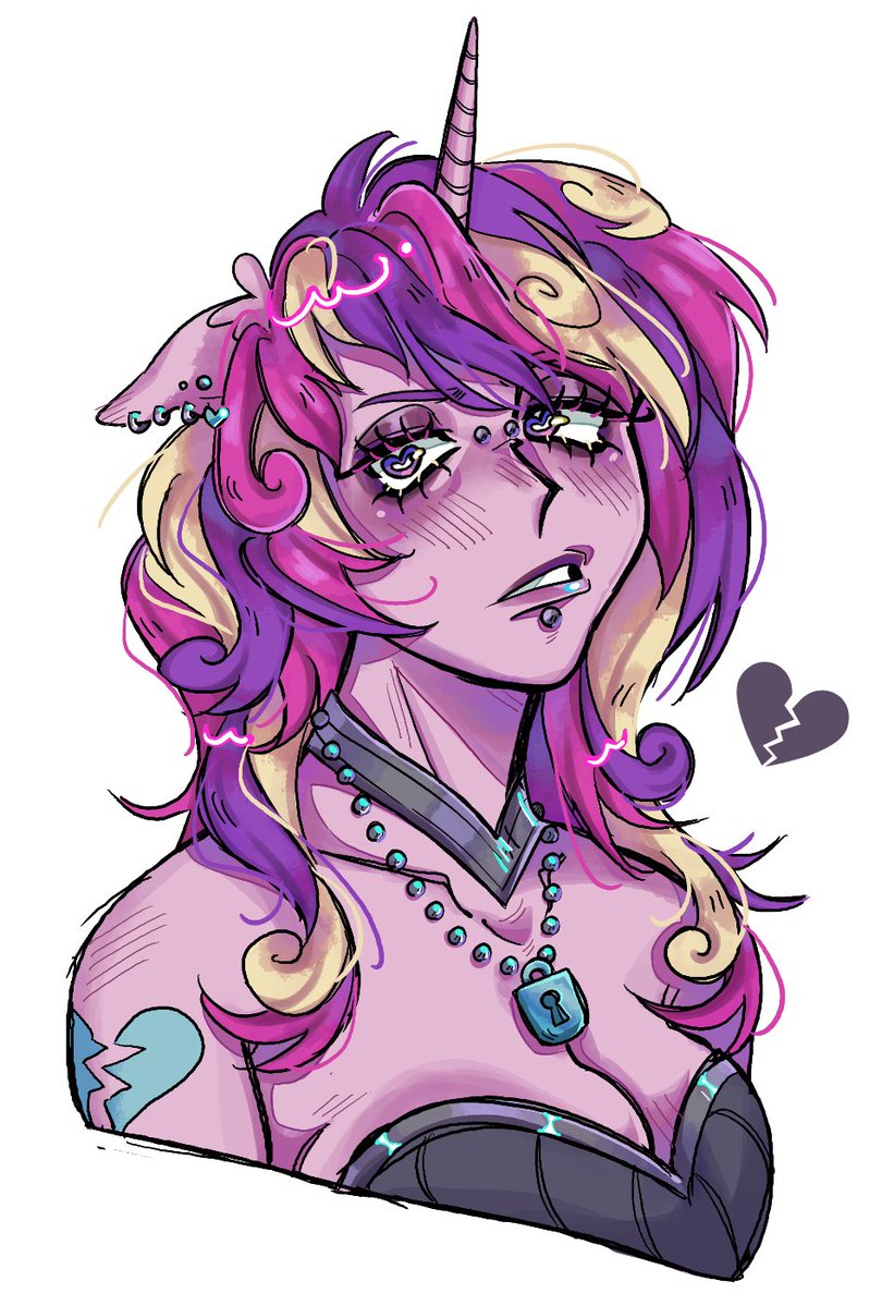 𖦹 LUCE | infected shining armor tweet media