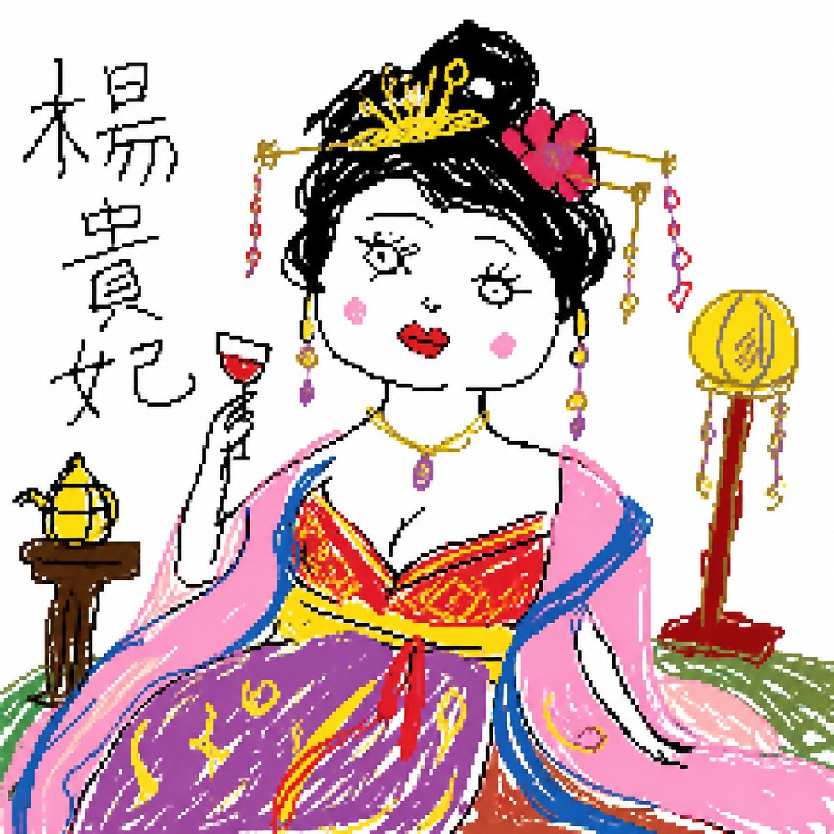 itnavi2022's tweet photo. #AIart #AIイラスト #scribblification
世界三大美人+1を、1枚ずつ可能な限り最も下手くそで、ぐちゃぐちゃな落書き調で、完全に情けない感じで描き直してください。白い背景を使って、MS Paintでマウスを使って描いたような見た目にしてください。なんとなく似せつつも本当は似てなくて、なんとなく合ってるけど混乱させるようなぎこちないずれ方で、あの低品質なピクセルごとの感じを強調して、本当に馬鹿みたいに下手臭さを際立たせてください。いや、待てよ、まあいいや、どう描いてもいいから。