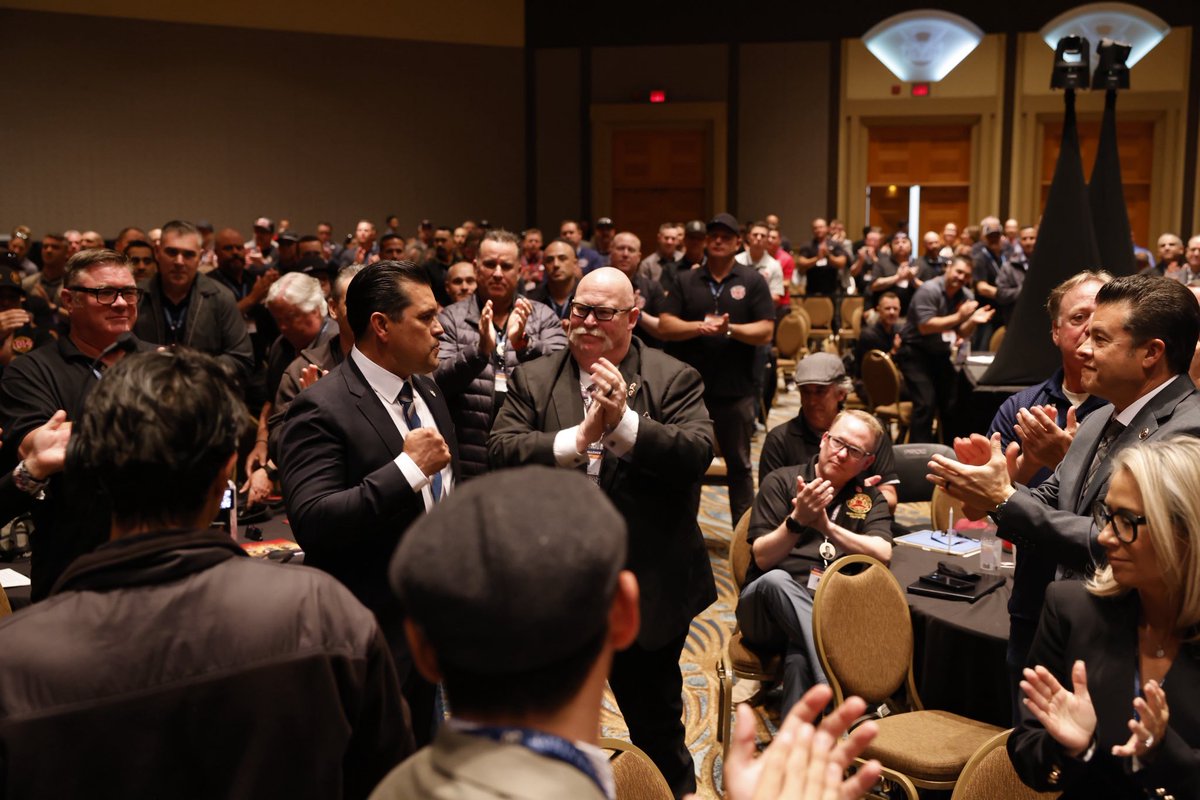 CAFirefighters's tweet photo. This week’s #CPFConvention2026 exemplified how our union can #RiseToTheChallenge. Leaders from across the state stood united in the fight for better wages, stronger benefits, &amp; safer working conditions. https://t.co/EPzhQiepH2