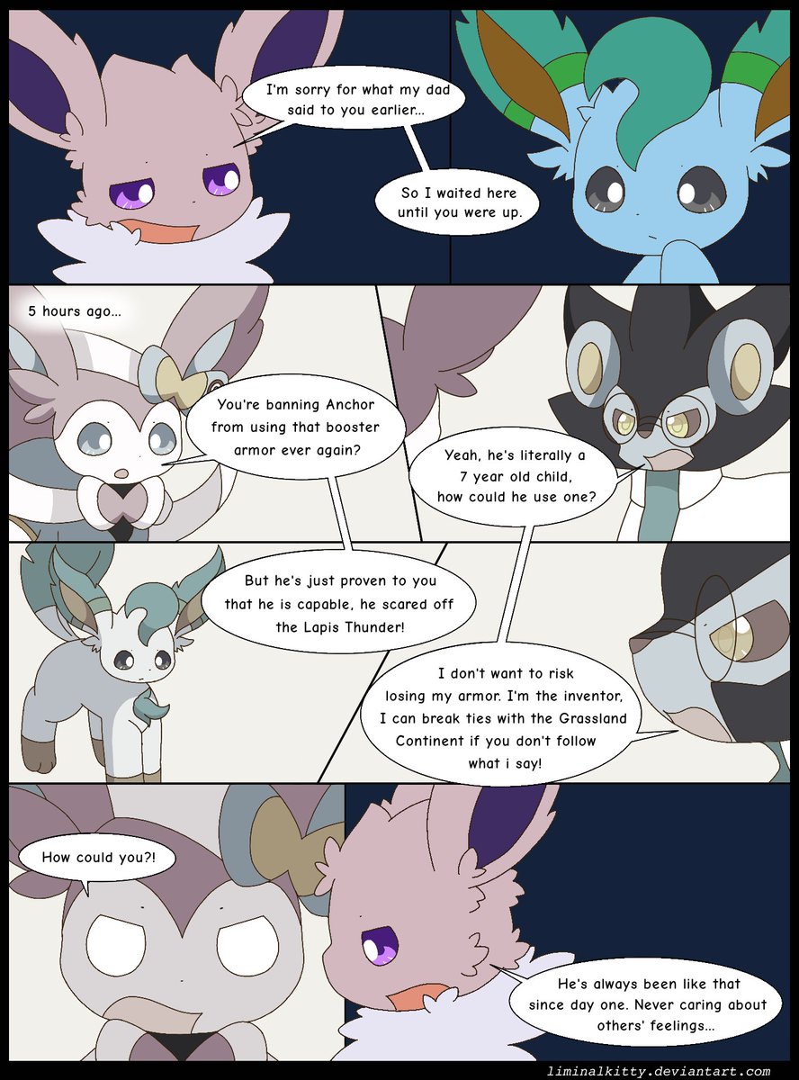 theliminalkitty's tweet photo. ZES: Chapter 3 -page 3-4-

#eeveelutionsquad https://t.co/nir1aqA1vC