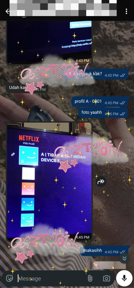 arayoo ༘♡ | jual netflix tweet media