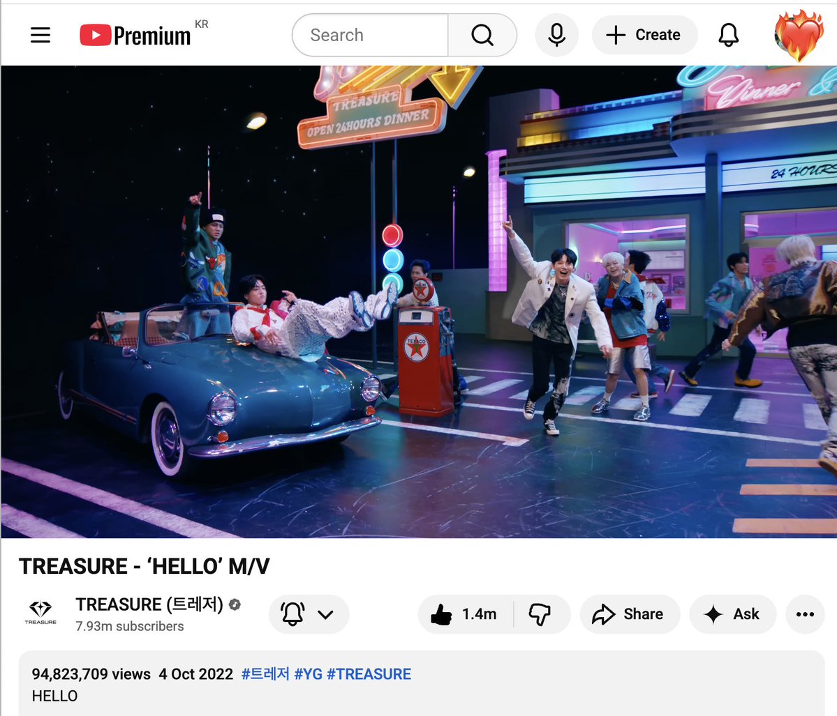 TREASURE CHARTS UPDATES tweet media