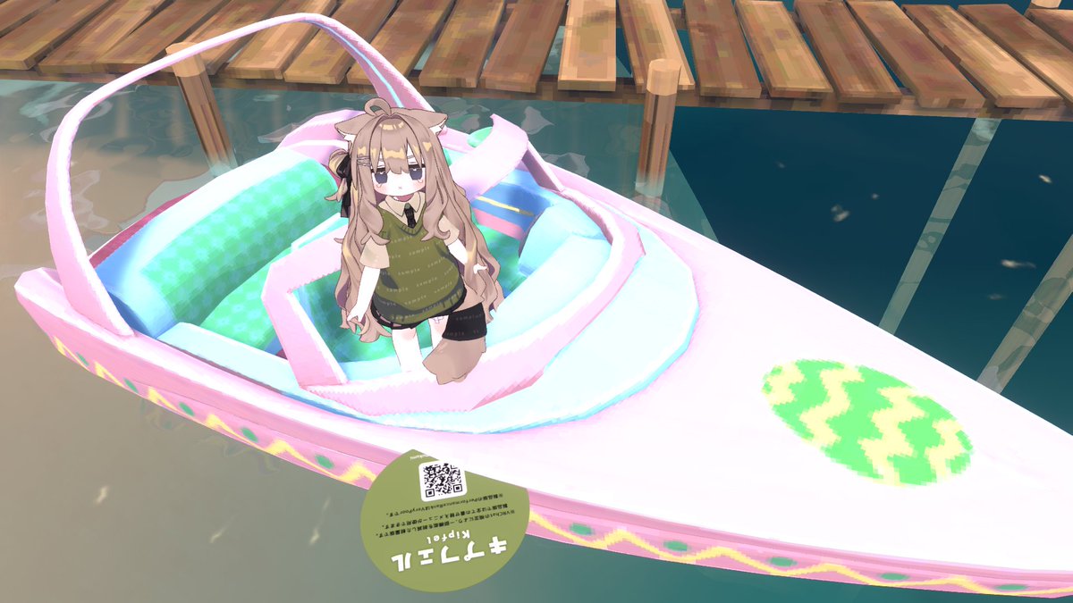 LuciaRushia's tweet image. イースターエッグのイベントのやつ🥚
#VRChat #VRC #FISH #VTuber