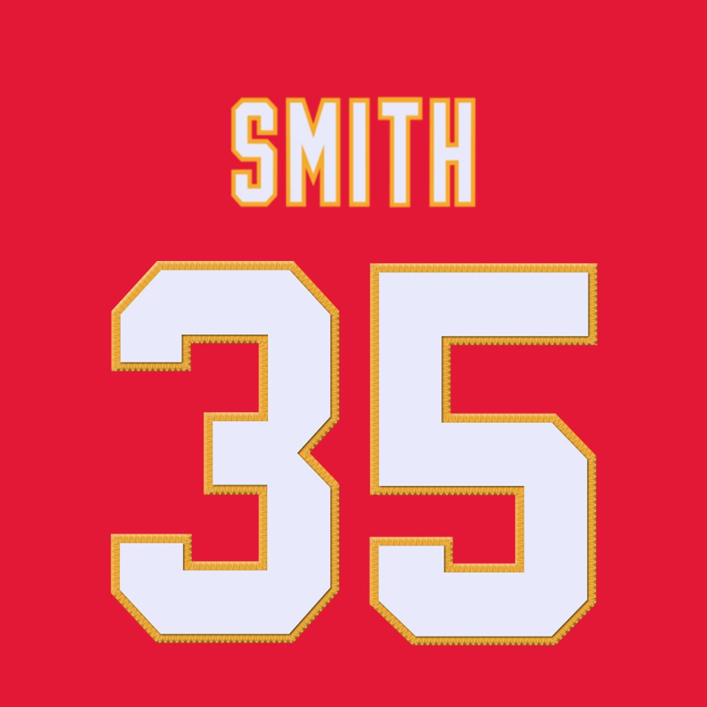 Kansas City Chiefs RB EJ Smith (@ejsmith_22) is wearing number 35. Last ...