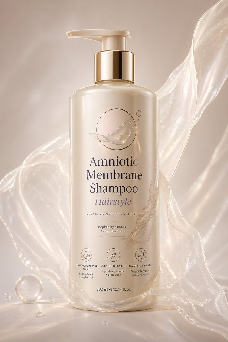 Amniotic membrane shampoo hairstyle of edtwt tweet media