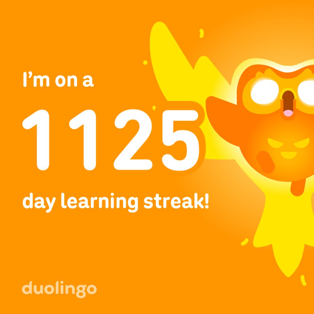 Learn a language with me for free! Duolingo is fun, and proven to work. Here’s my invite link: invite.duolingo.com/BDHTZTB5CWWKST…