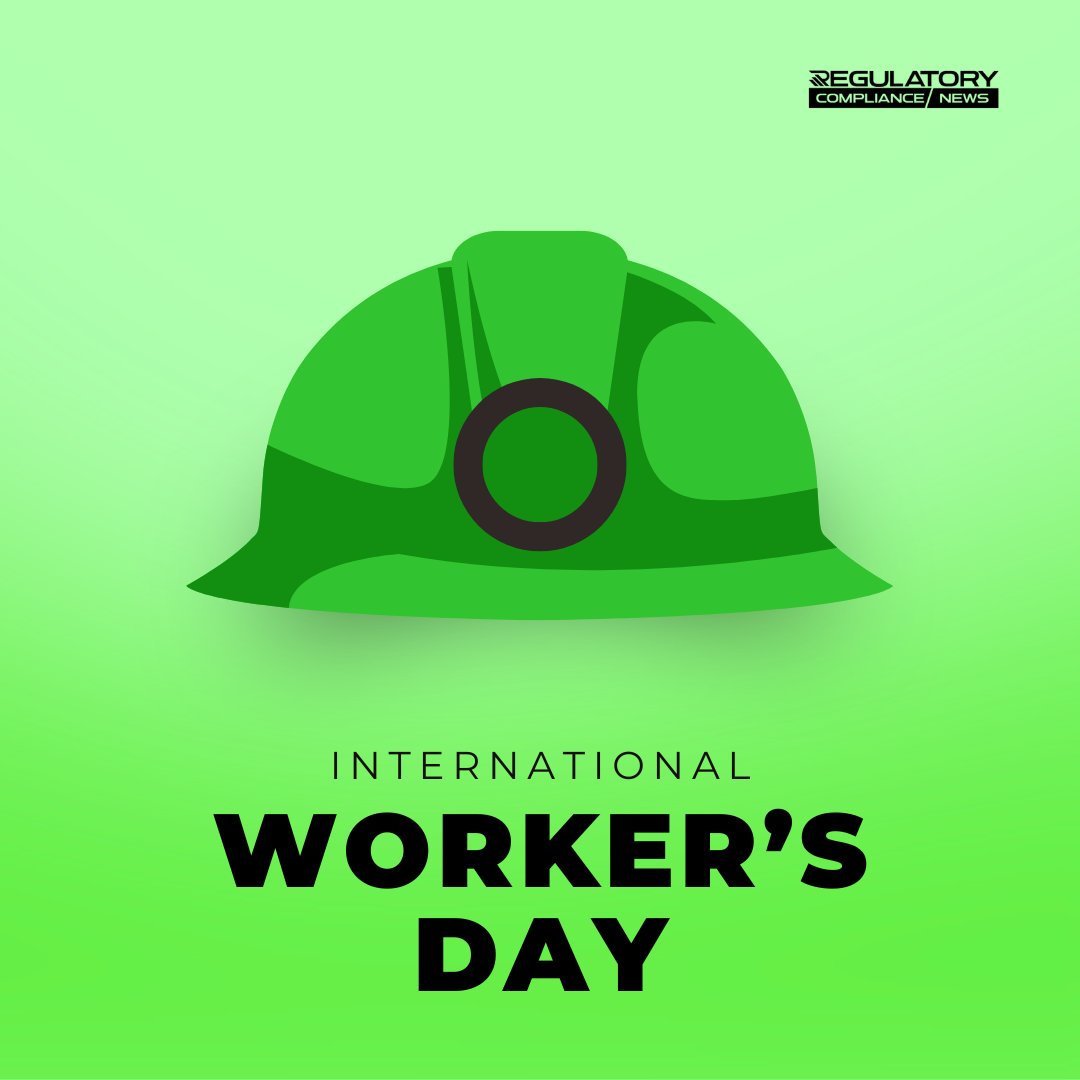 RegCompliance's tweet image. On International Worker’s Day, we celebrate the spirit of hard work and determination 🔥💼 Every worker contributes to building a better world. Their efforts deserve recognition, respect, and appreciation.  #InternationalWorkersDay #Determination #LaborForce #WorkRespect #Unity