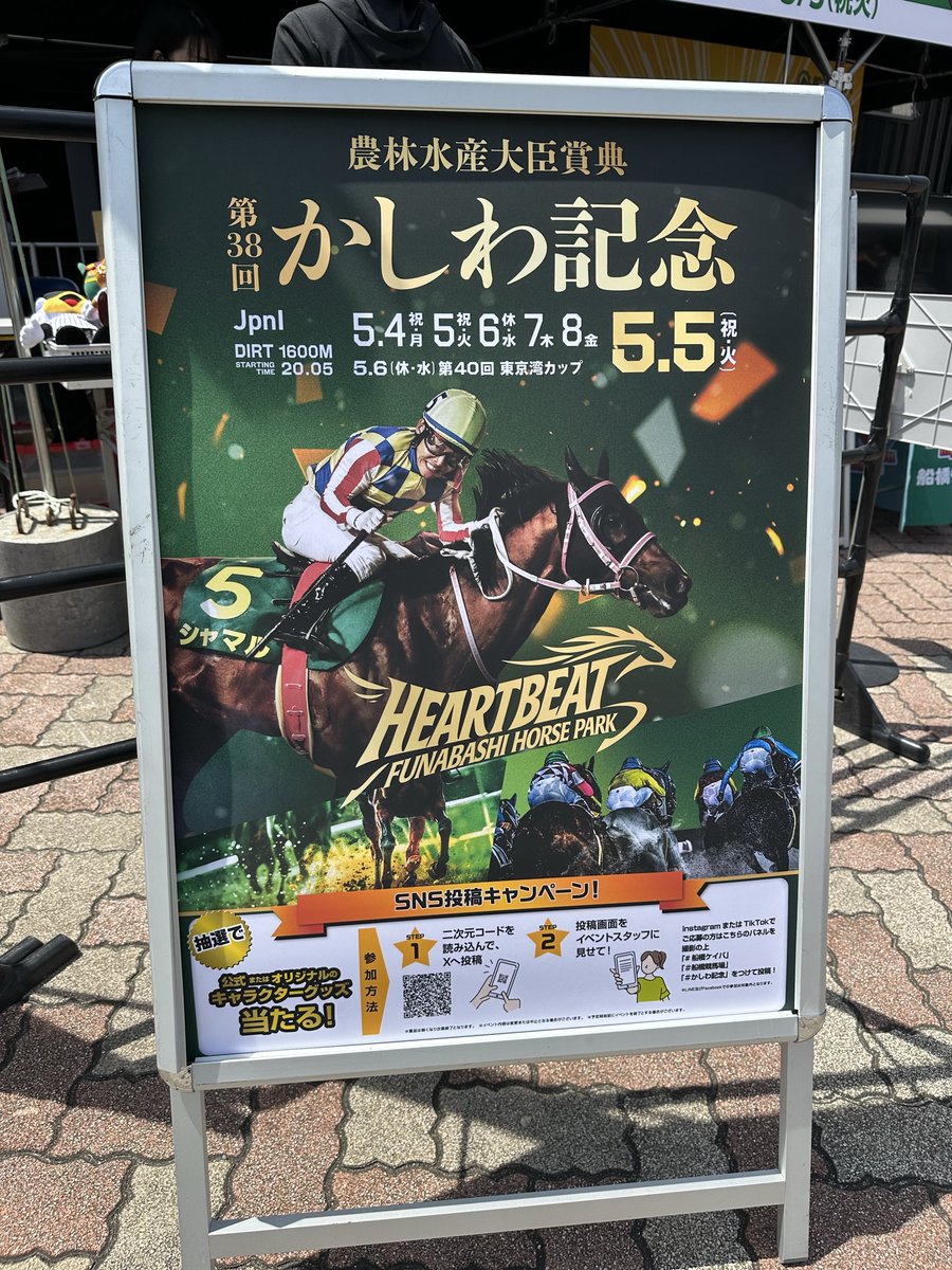 船橋ケイバ tweet media