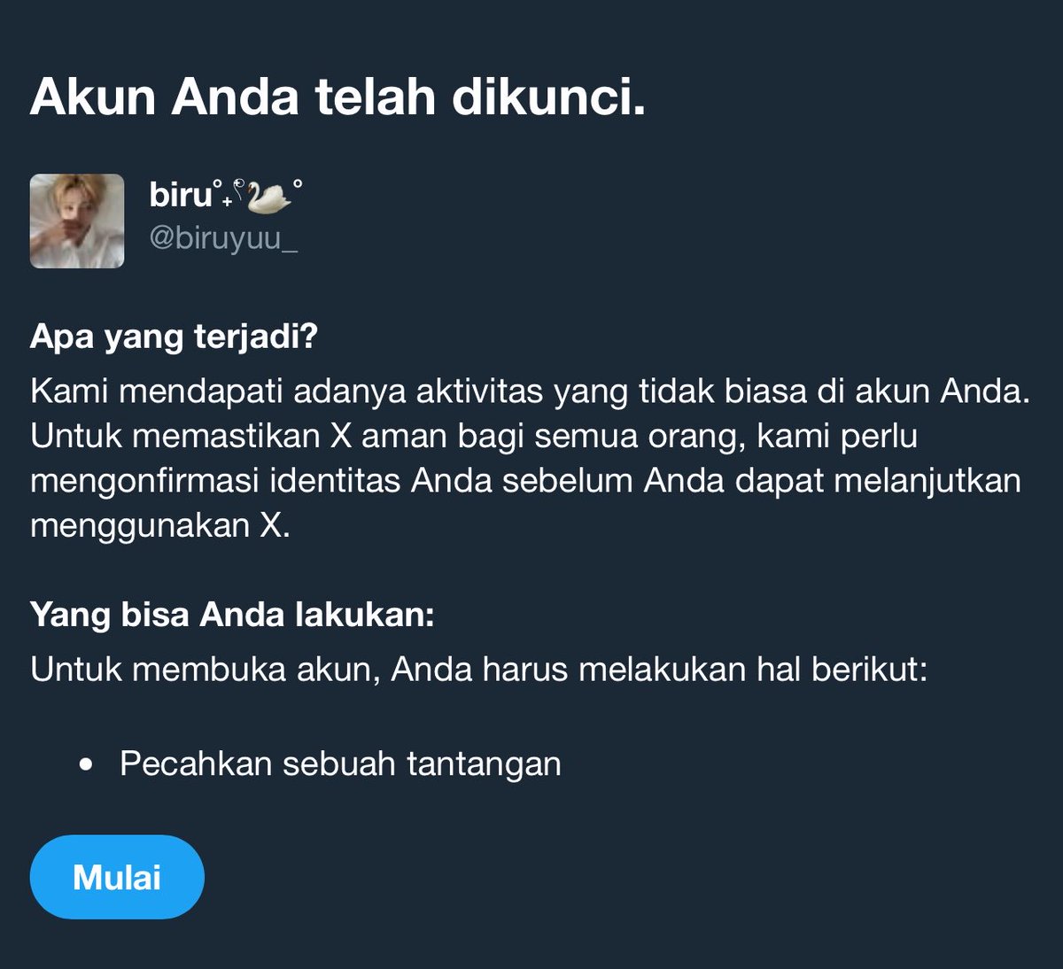 biru˚˖𓍢ִ໋🦢˚ tweet media