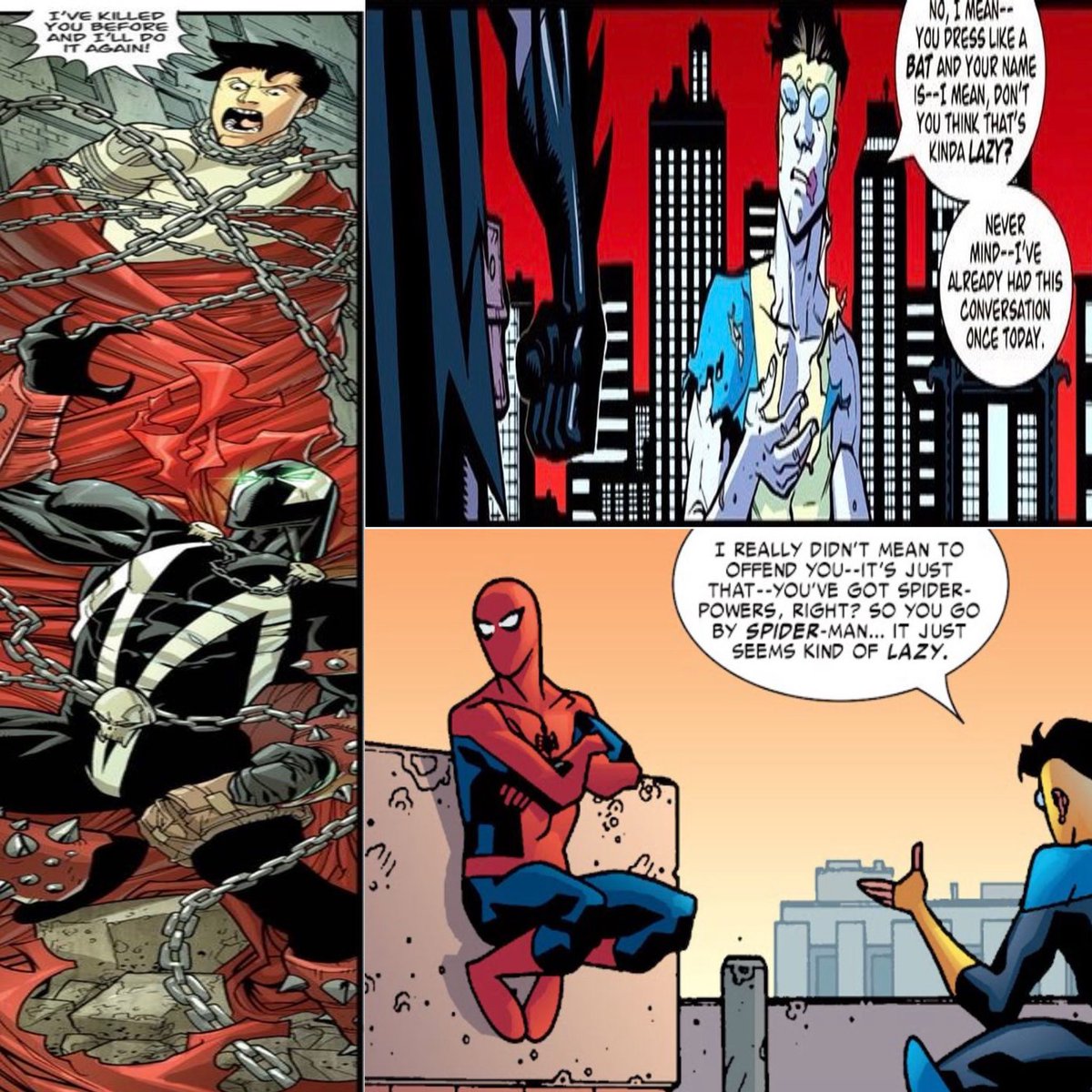 @CabooseIsLooseV It’d be crazy if we actually got Spider-Man, Batman ...