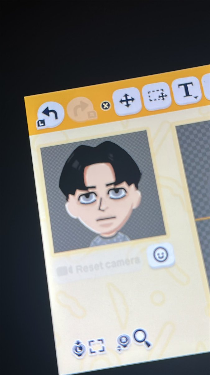 Number1ErenStan's tweet photo. drawing in tomodachi life while tipsy this is my levi https://t.co/AFMLmUGgDU
