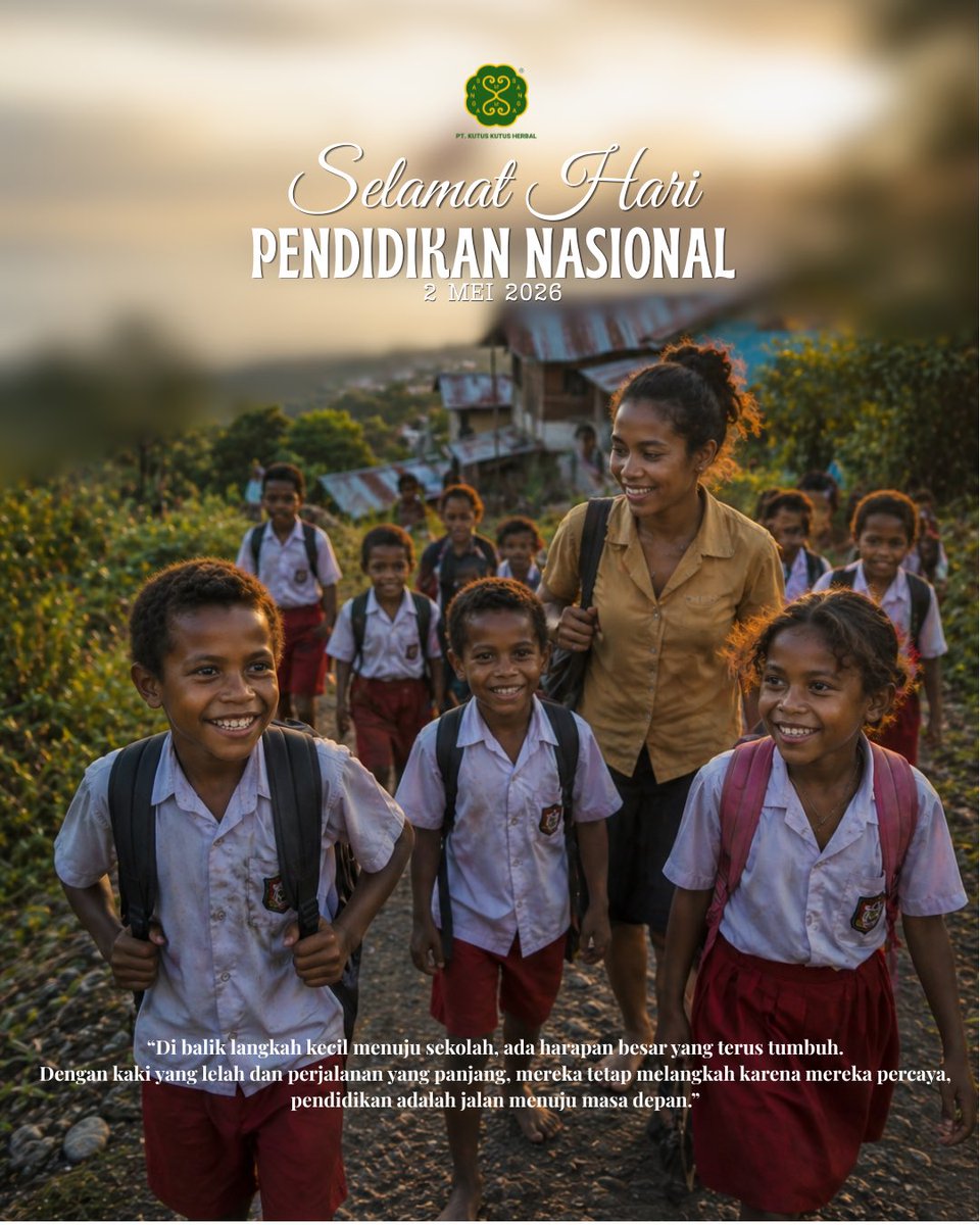 sanga2official's tweet photo. Tak semua perjalanan menuju sekolah itu mudah.
Ada yang harus melangkah lebih jauh, melewati jalan terjal, bahkan melawan lelah. Namun semangat untuk belajar tak pernah padam.

Karena bagi mereka, pendidikan bukan sekadar kewajiban melainkan harapan untuk masa depan yang lebih baik. Teruslah melangkah, sejauh apa pun jalannya. ✨

#HariPendidikanNasional #SemangatBelajar #MasaDepanCerah