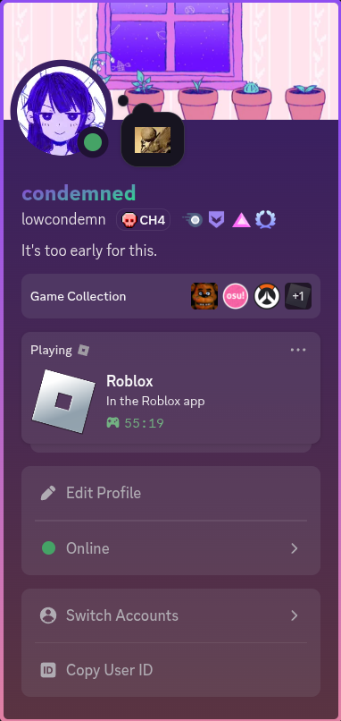 switchingdots's tweet photo. Did I cook with my new Discord layout or no https://t.co/1Be70X48Hn