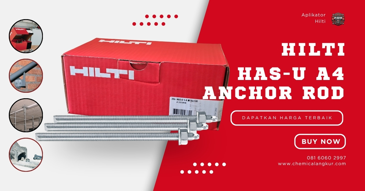 Aplikator_hilti's tweet image. Cari Hilti HAS-U A4 (Anchor Stainless)? Hubungi sekarang: 0812 6060 2997
#material #anchor #hilti #GOWEEKEND #SatuNusaSatuPapua #KadoPrabowo