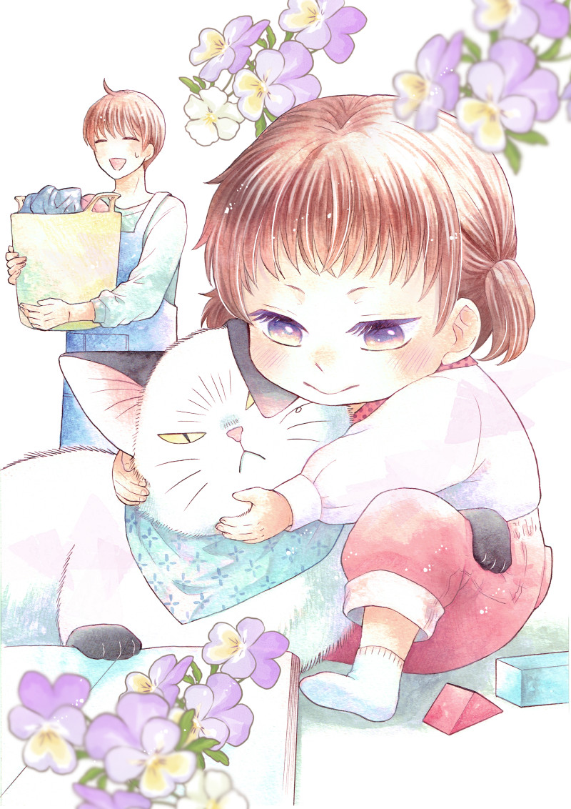 yusa_mimi13's tweet photo. ずっとカラーの塗り方に迷っているのですが、フルデジタルカラーとアナログ水彩＋デジタル処理カラーとどちらが良いと思いますか…？

最初の二枚デジタルカラー(2023仕事、2026年賀状)
後の二枚アナログ＋デジタルカラー(2024、2025仕事) https://t.co/IAWuAPkSmH