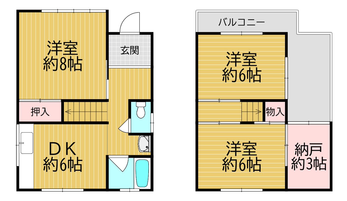 sumotto_k's tweet photo. 近鉄奈良線富雄駅　徒歩7分
落ち着いて暮らせる戸建てのご紹介です📷
家賃5万円／礼金1ヶ月
3DK＋納戸で、ゆとりのある間取り。

＃居住支援　＃奈良県 https://t.co/d46aEjbZq8