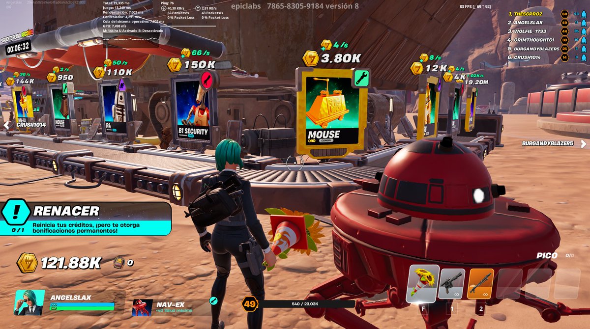 AngelSlax's tweet image. banda me estoy viciando al steal a starwars #fortnite