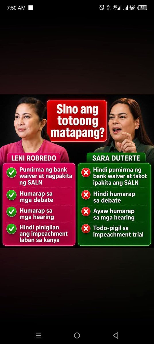 ArcenioLac76223's tweet photo. @CrushMajor GANYAN KABADO MGA DDS!! DPA TATAKBO YAN SI MADAM.LENI...PRO DDS HALATA NG TAKOT SA PANINIRA NA!!😂🤣😅😆 https://t.co/BKVeJZvAfl
