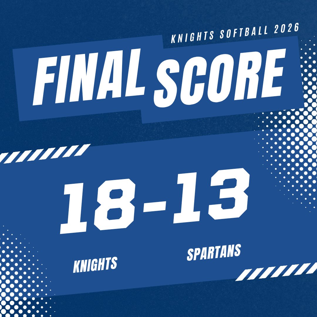 OGKnightsSB's tweet photo. Another double dip dub. Varsity and JV sweep the Spartans. Deckert tallied 4 hits, Sheridan &amp; Herold-Stephens with 3 knocks each. Atley also stole multiple bases. Noonan went the distance in the circle allowing just 6 earned. She also helped her own cause with 3 RBI at the plate. https://t.co/Ad3gJUL5ZS
