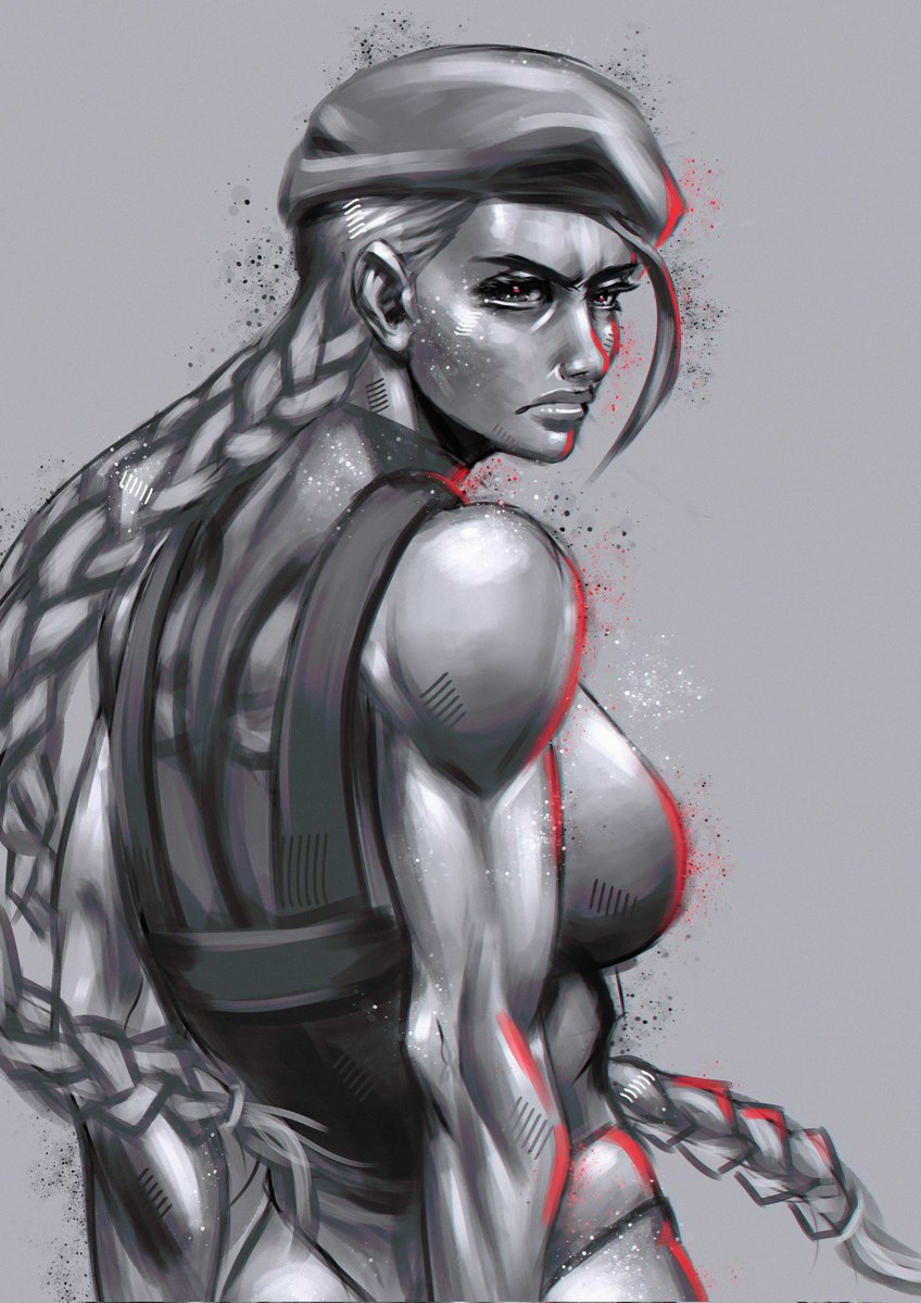 BigUltra16's tweet photo. Street Fighter - Cammy Sketch 
#art #streetfighter #fgc #evo https://t.co/b47W1shqUa