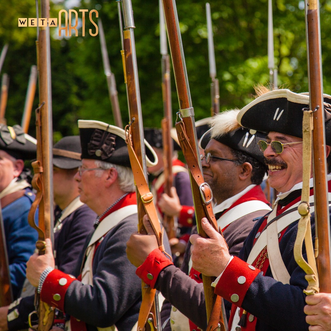MountVernon's tweet photo. Go behind the scenes at Revolutionary War Weekend with this 30-minute episode from WETA Arts. 

Follow the link in the comments to watch, then join us for Revolutionary War Weekend this Saturday and Sunday. https://t.co/HX59PeMqqS