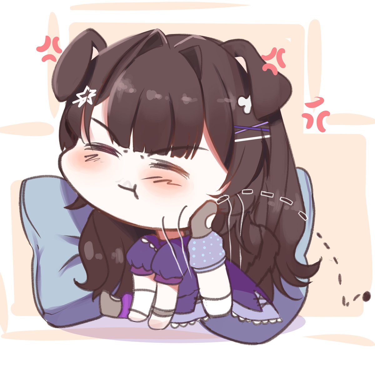 KleperNo's tweet photo. ¿Neru tiene pulgas?
@nerurune_ne
#vtuber #Neruddle #chibistyle #doggoรีวิว https://t.co/KkZiYWpp45