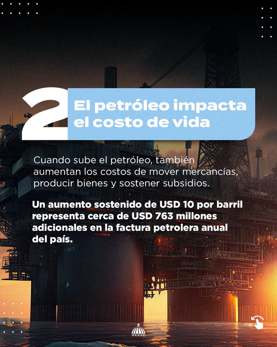 En momentos de presión externa, cada decisión cuenta. Por eso, estamos ajustando prioridades para que los recursos públicos se concentren en proteger la estabilidad del país y acompañar a nuestra gente frente a los efectos de este contexto internacional.