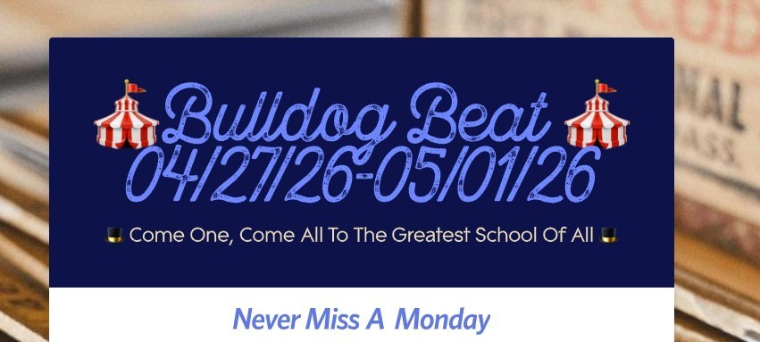VIESBulldogs's tweet photo. 🎪https://t.co/Xjqqucu0DQ🎪
Valley Families, 
This Bulldog Spotlight has Award Ceremony Dates, a week of special dress-up days to celebrate Teacher Appreciation Week, and so much more. Please read along to stay up to date on all to come. https://t.co/FNlq3z6NM1