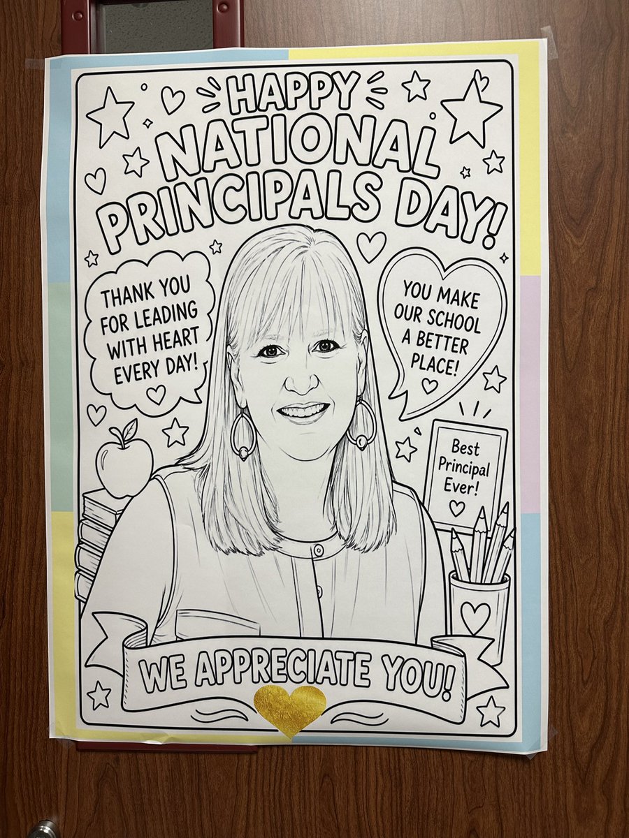 Aliefsneed's tweet photo. Happy Principal’s Day to the heart of our Dino family, Mrs. Creeggan! 🦖💚
Thank you for leading with kindness and supporting both students and staff. Your dedication, leadership, and love for Sneed make a difference every single day. We are so thankful for you! #PrincipalsDay https://t.co/FwHzdLjNni