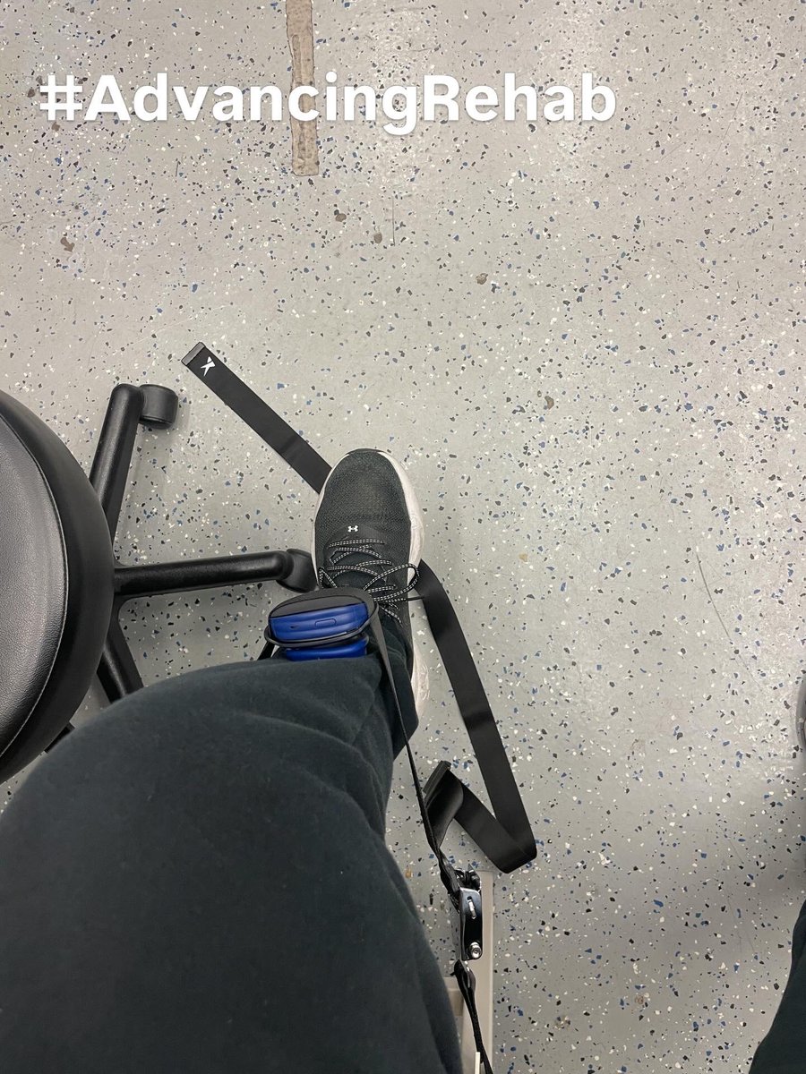 FriarsAT's tweet photo. New technology in the athletic training room today. The ActivForce 2 dynamometer is used for measuring muscle strength and range of motion. It will give us more objective measurements as we get #BLFriars back to sport! @activforce https://t.co/geadkYaT5K