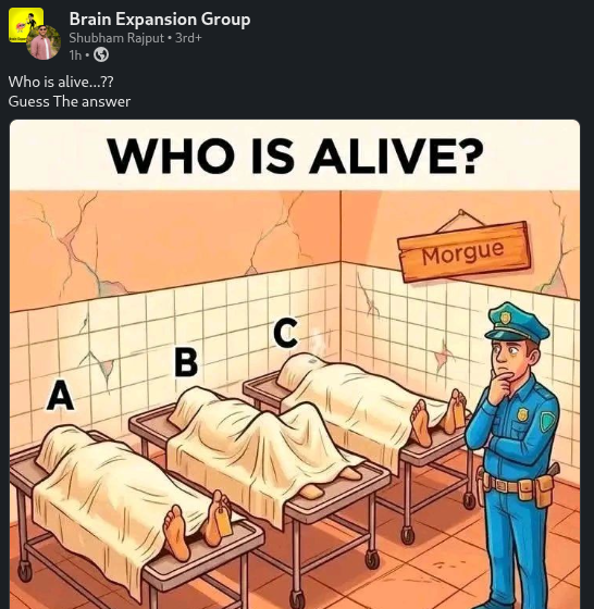 LinkedIn Lunatics tweet media