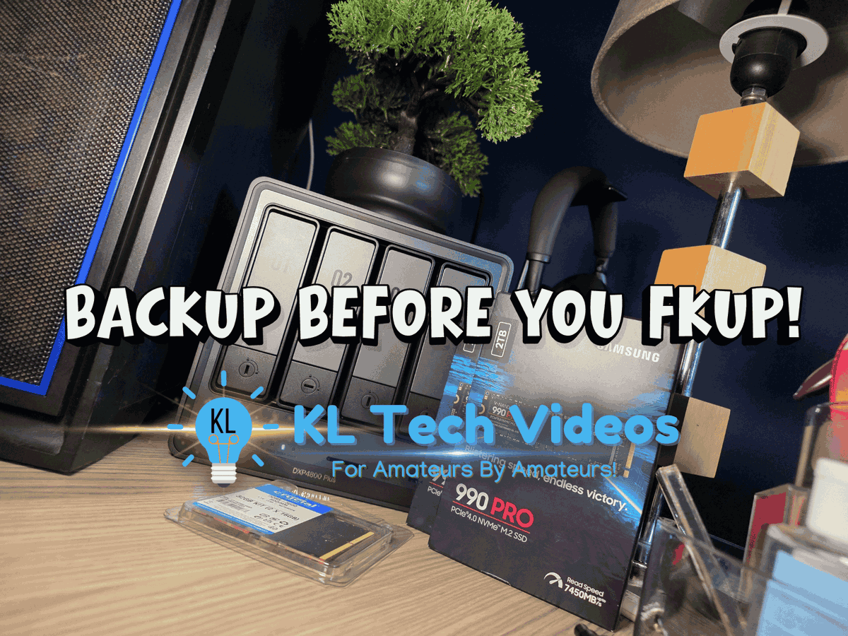 kltechvideos's tweet photo. Most people's backup strategy is just "praying nothing breaks." 💀 3-2-1 is so last year! 3-2-2-1 or 5-2-2-1 is the new pink! https://t.co/nvC6XAgujr https://t.co/RaiEZIlEt9