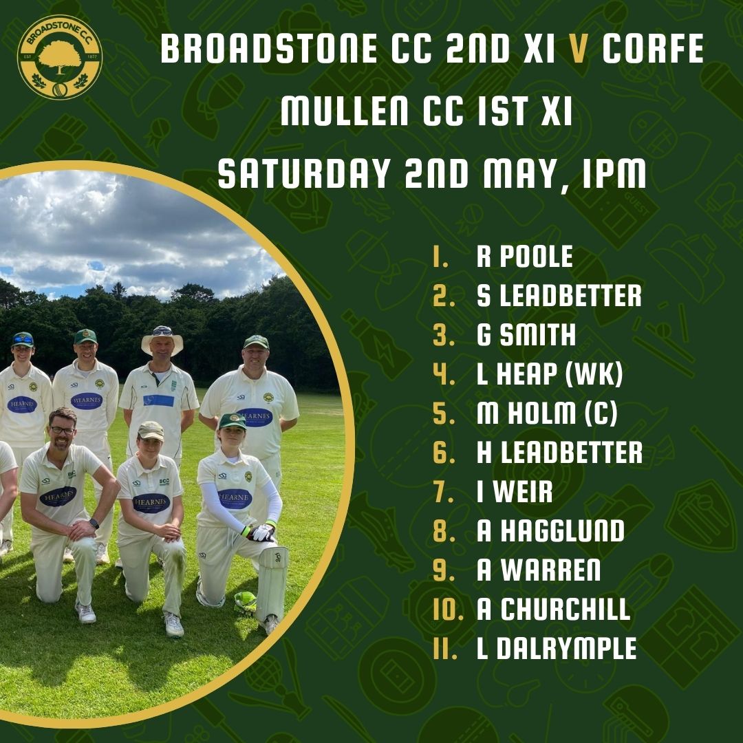broadstonecc's tweet photo. Following the 1st XI announcement, the rest of the club is locked in for the weekend.

The 2s, 3s and 4s are all set and ready to get going as we roll into the first round of fixtures.

Good luck to everyone pulling on the Broadstone shirt this weekend 
#upthebadgers https://t.co/KCDtepwOa8