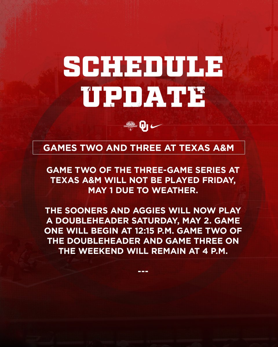 Oklahoma Softball tweet media