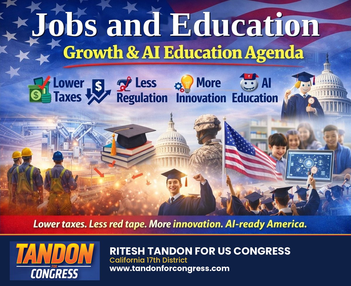Ritesh Tandon for Congress tweet media