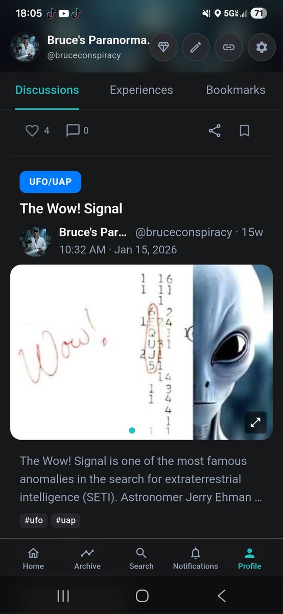 BruceConspiracy's tweet image. Find me on it! #paranormal #ghost #uap