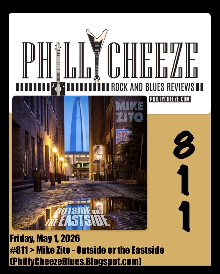 phillycheeze's tweet image. PhillyCheeze Rock &amp;amp; Blues Review #811 
Mike Zito - Outside or the Eastside
2026 – Gulf Coast Records
Release Date : April, 24, 2026

#bluesrock #bluesguitar #stlouisblues
@zitorox @RecordsGulf 

phillycheezeblues.blogspot.com/2026/05/811-mi…