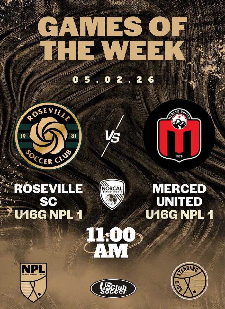 NorCalPreSoccer's tweet photo. NorCal Matchday is headed to the NPL 1 this weekend where several promotion races are going down to the wire: https://t.co/1bDXwNc7C9 https://t.co/Qf0wCKyLw0