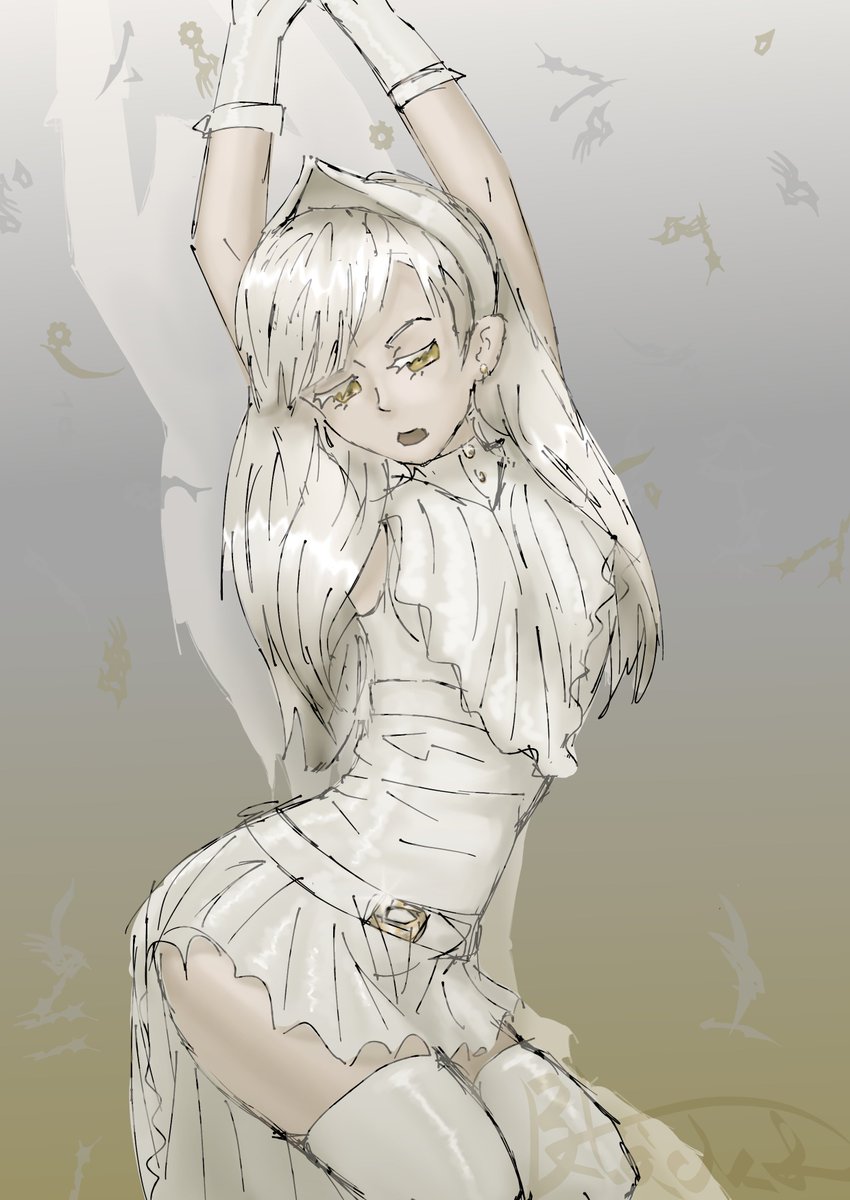 KiraaMiko's tweet image. #White clothes white style, contrasting with #yellow⭐🌫️
you can find me on my Insta profile(kiraaamiko) or my #YCH #Portfolio(KiraMiko)!!
#art #digitalart #contrast