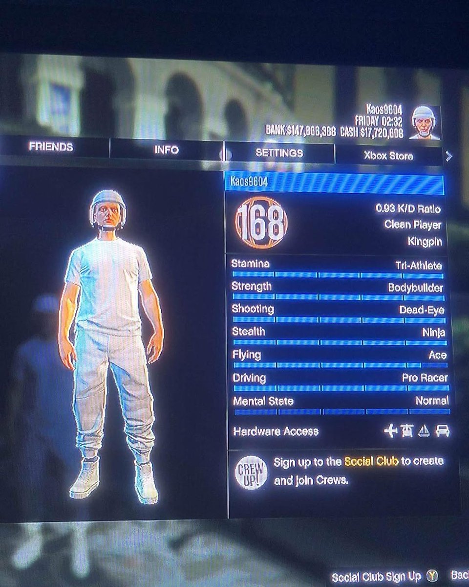 AondofaP40210's tweet image. GTA Modded Xbox old gen.

Male character
Rank 168
Fast run
$147 million Bank
0.93 KD
Modded outfits 
Free name change
All properties ✅
Region

MESSAGE ME FOR PRICE AND INFO IF INTERESTED ✅ 

#GTAV #ps5 #ps4 #xbox #playstation #pc #gtaaccounts #gta5 #gtaoutffits #admin #gtamodd