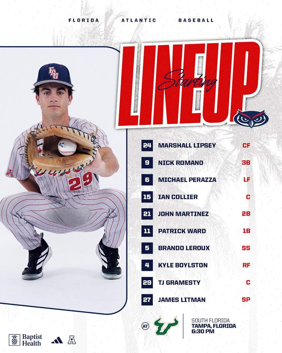 Florida Atlantic Baseball tweet media