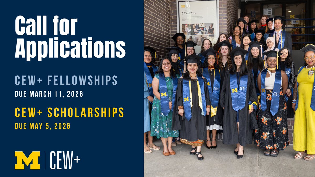CEW+ at U-M tweet media