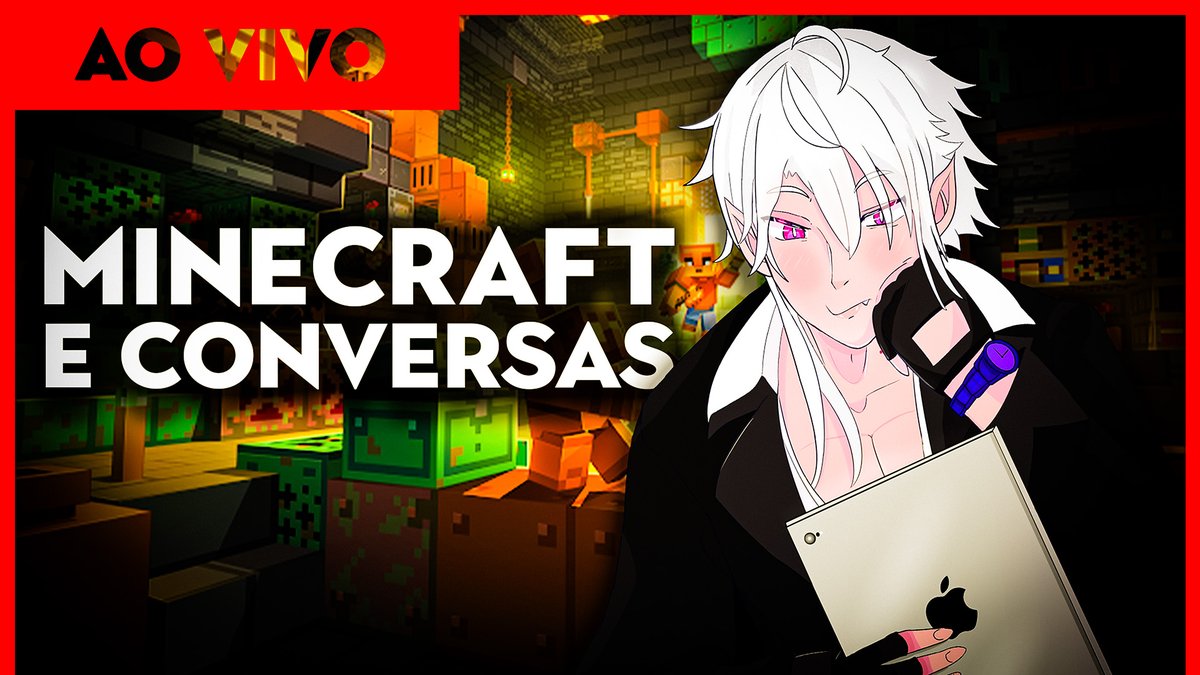 tio_hike's tweet image. HOJE É DIA DE RESENHA! 

MAIS UM DIA E MAIS UMA LIVE DE MINE DOS CRIAS! VAMBOOOOOOOORA!

YT: youtu.be/glVLNHN5toI
Twitch: twitch.tv/tio_hike
Kick: kick.com/tio-hike

#LiveON #VTuber #VTuberBR #Minecraft
