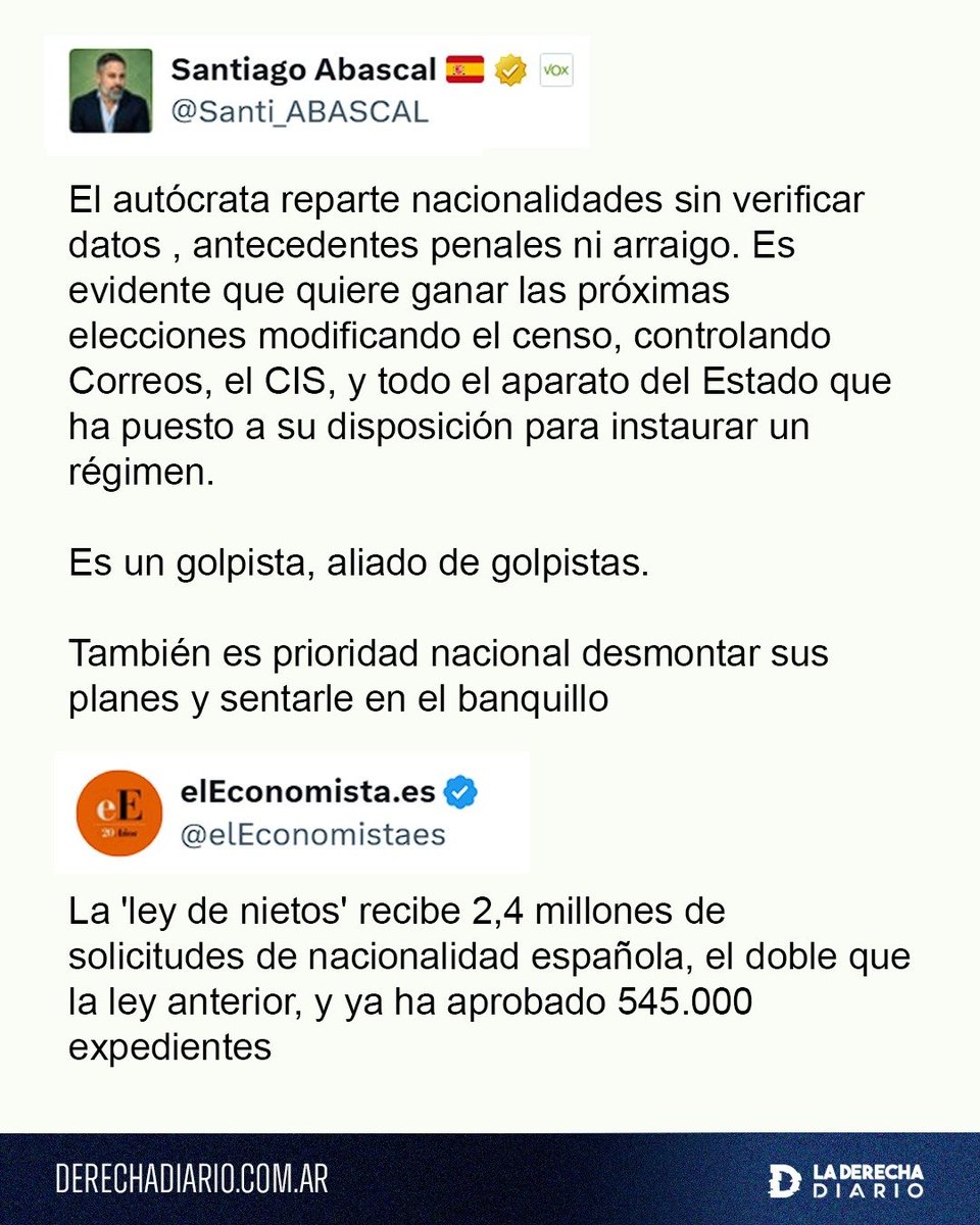 La Derecha Diario tweet media
