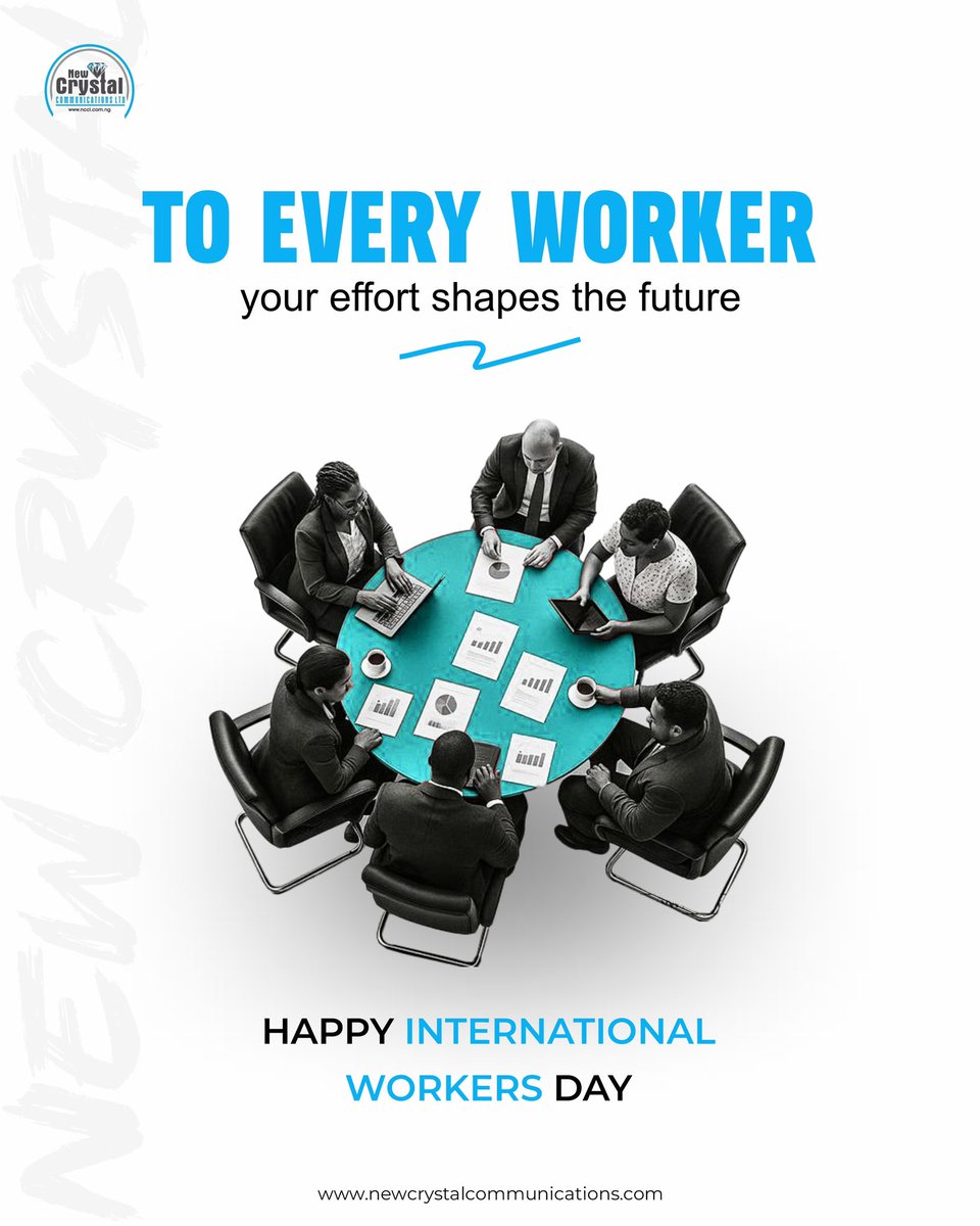 Newcrystalcomms's tweet photo. To the real MVP’s Happy International workers day. https://t.co/ommv9ETijF
