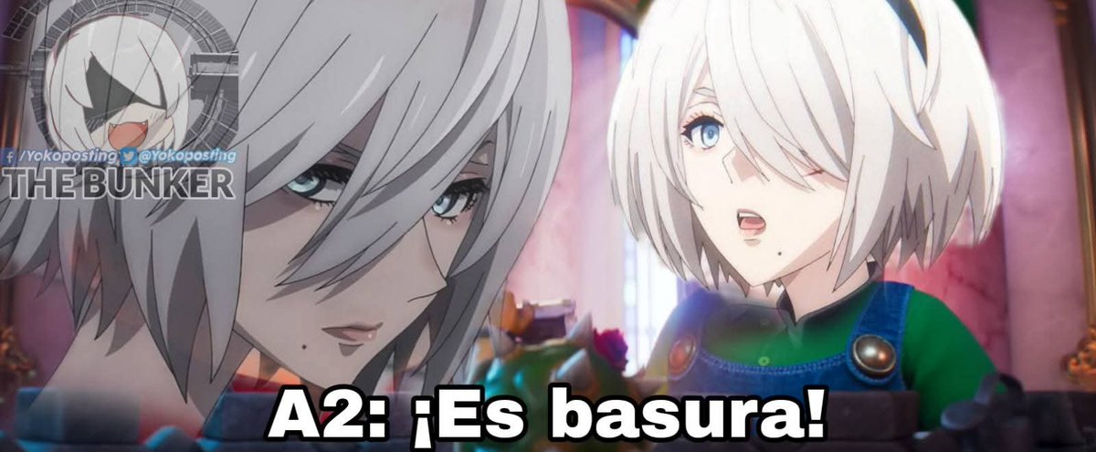 YokoPosting's tweet image. 🤣🤣🤣

-laurak23

 #NieR   #NieRAutomata  #NieRAutomataAnime
#nierautomataver11a
#NieRAnime #2B #9S #A2 #mariogalaxymovie